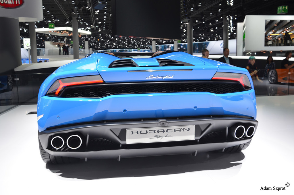 Lamborghini Huracan Spyder - premiera - 3dosetki.pl
