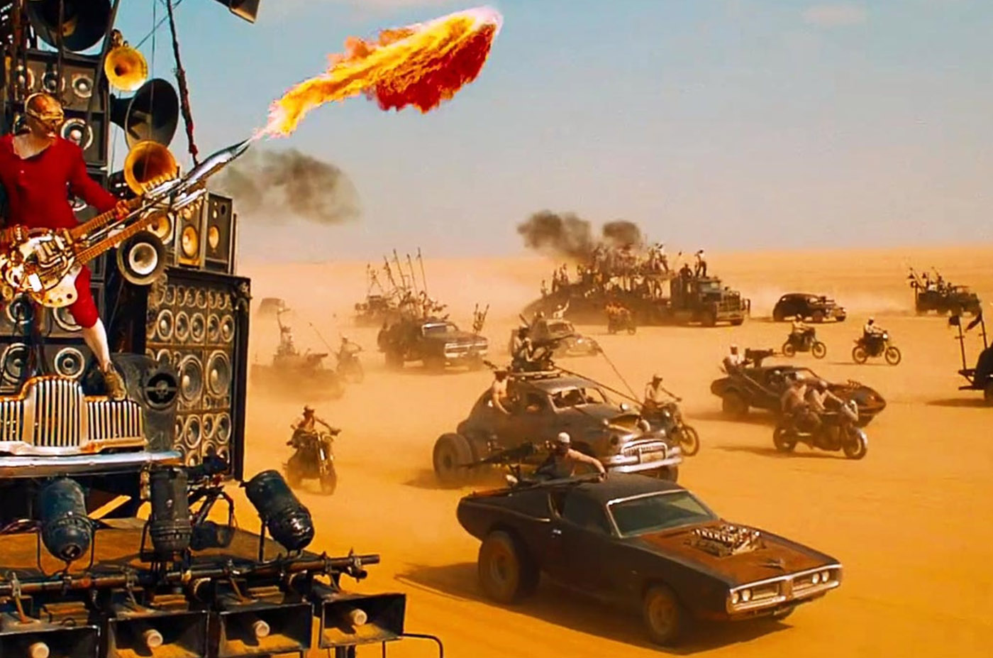 Scena z filmu Mad Max: Na drodze gniewu