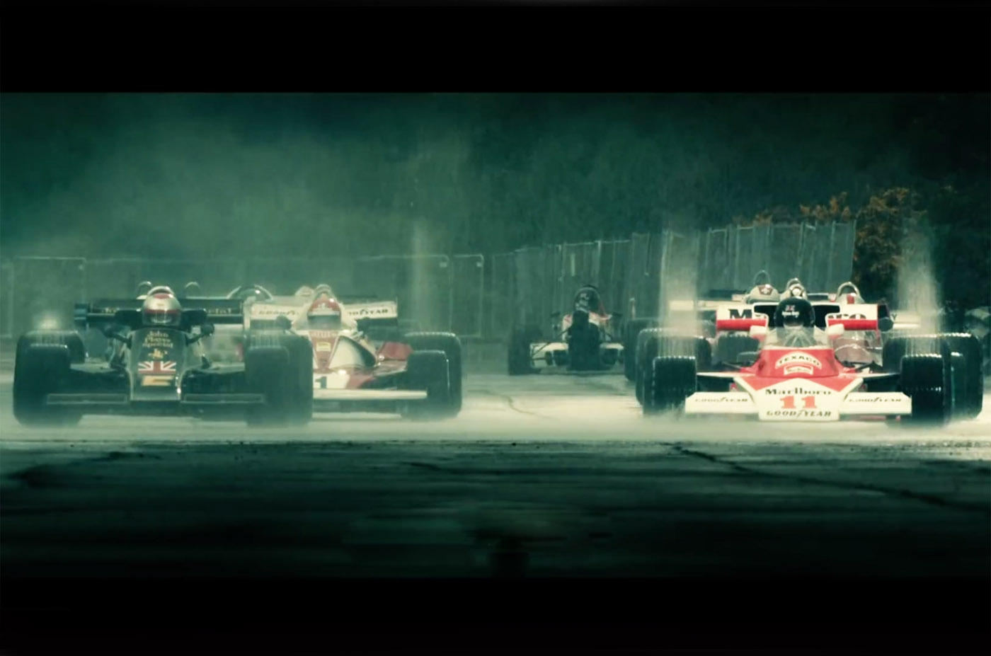 Scena z filmu Wyścig