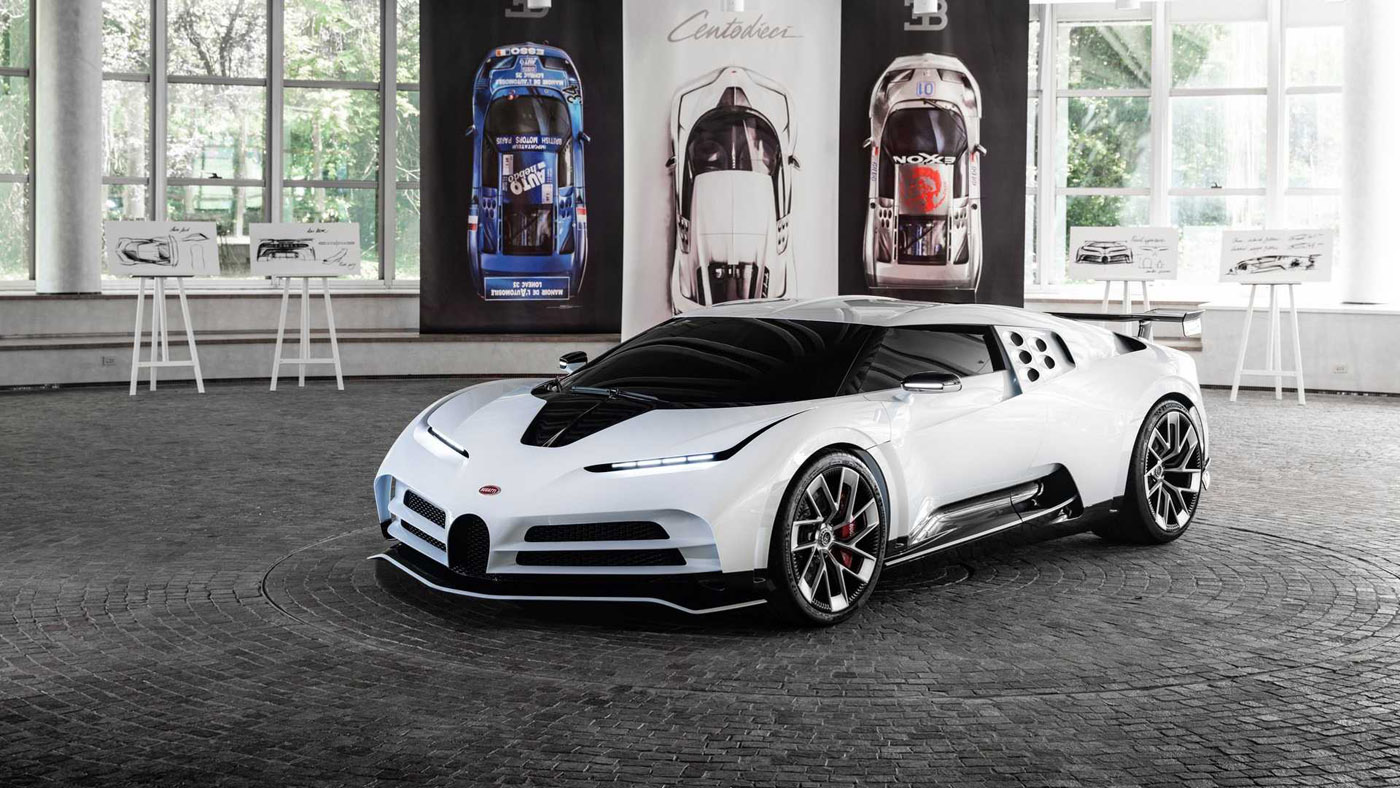 Premiera Bugatti Centodieci