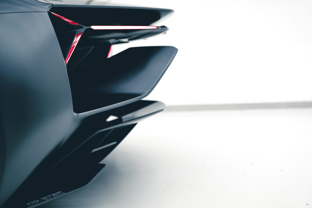 Detal tył Lamborghini Terzo Millennio